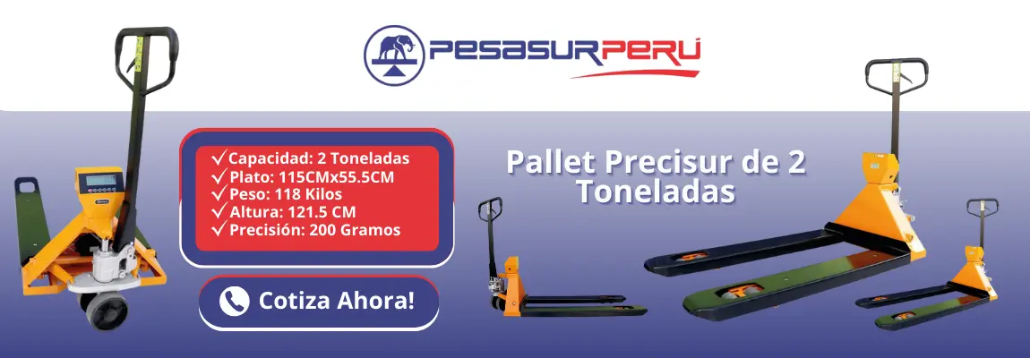 Balanza Tipo Pallet